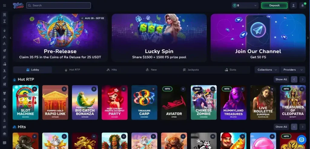 Comparison of 7Bit Casino vs. Mirax Casino